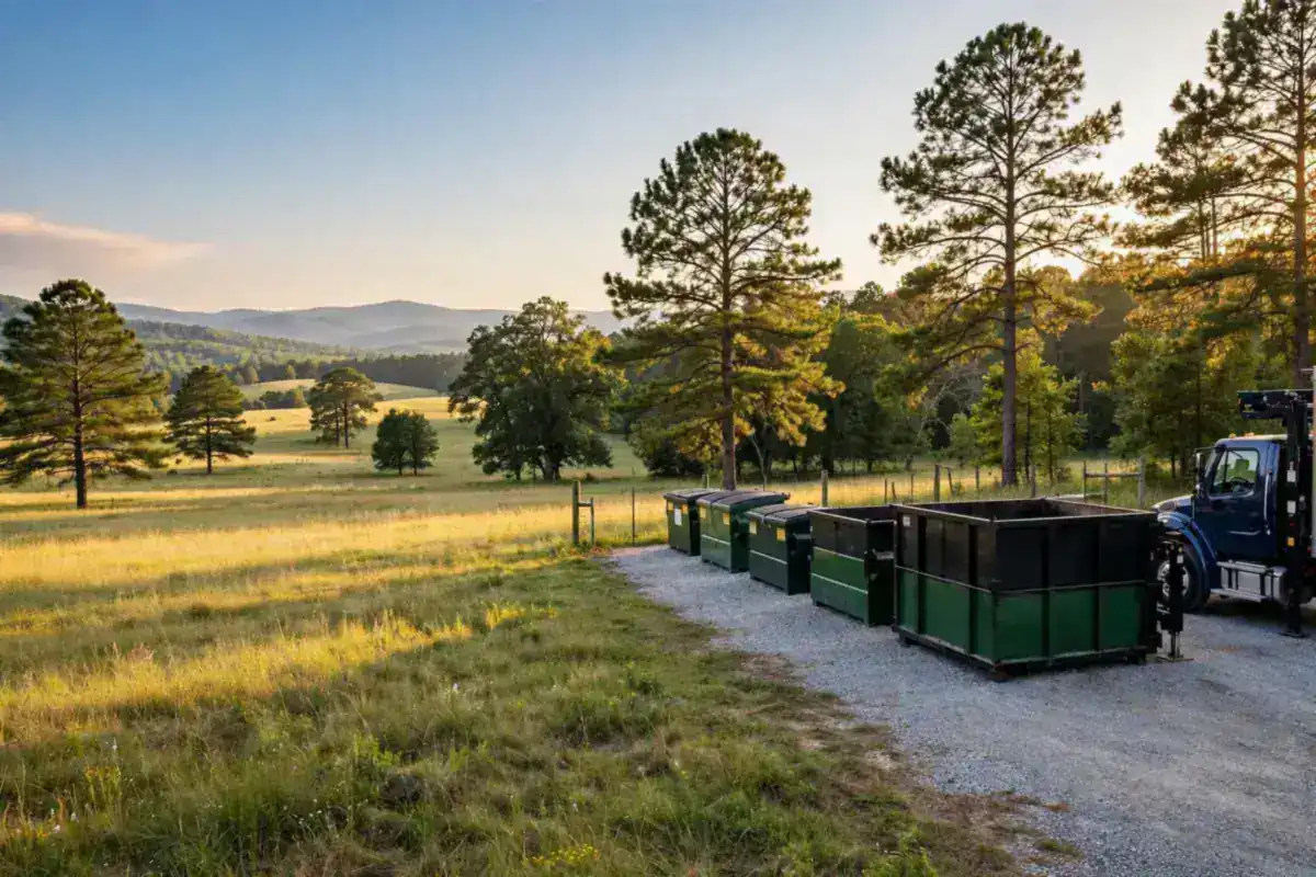 Dumpster delivery service in Trinity, NC