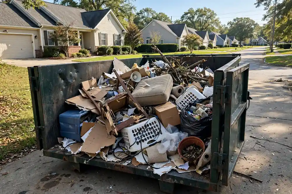 Roll-off dumpster rental service in Asheboro, NC