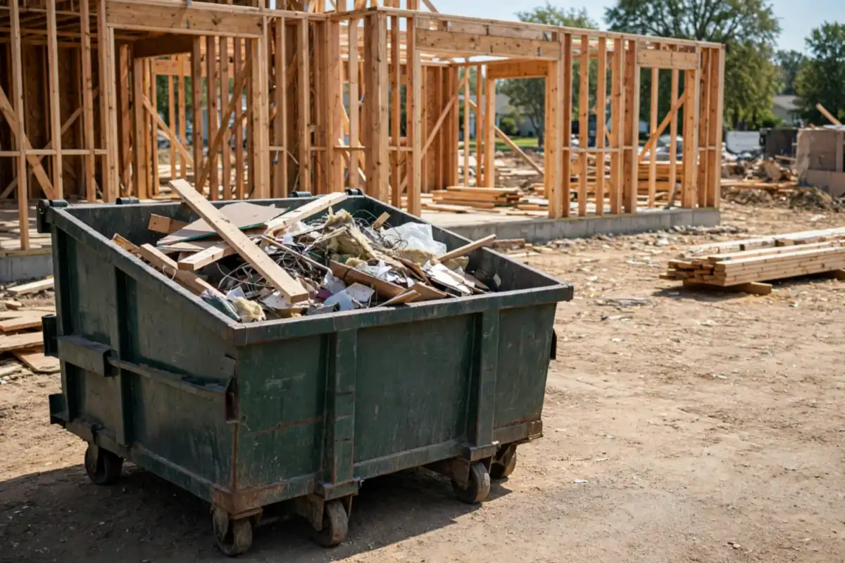 Construction dumpster rental in Asheboro, NC